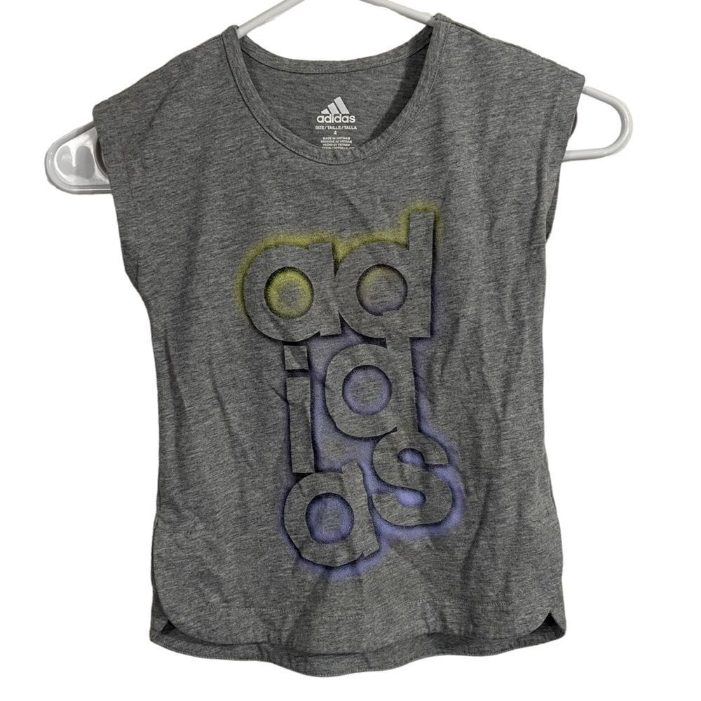 Adidas Grey Short Sleeve T-Shirt